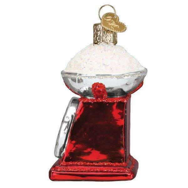 Old World Christmas Kitchen Scale Blown Glass Ornament