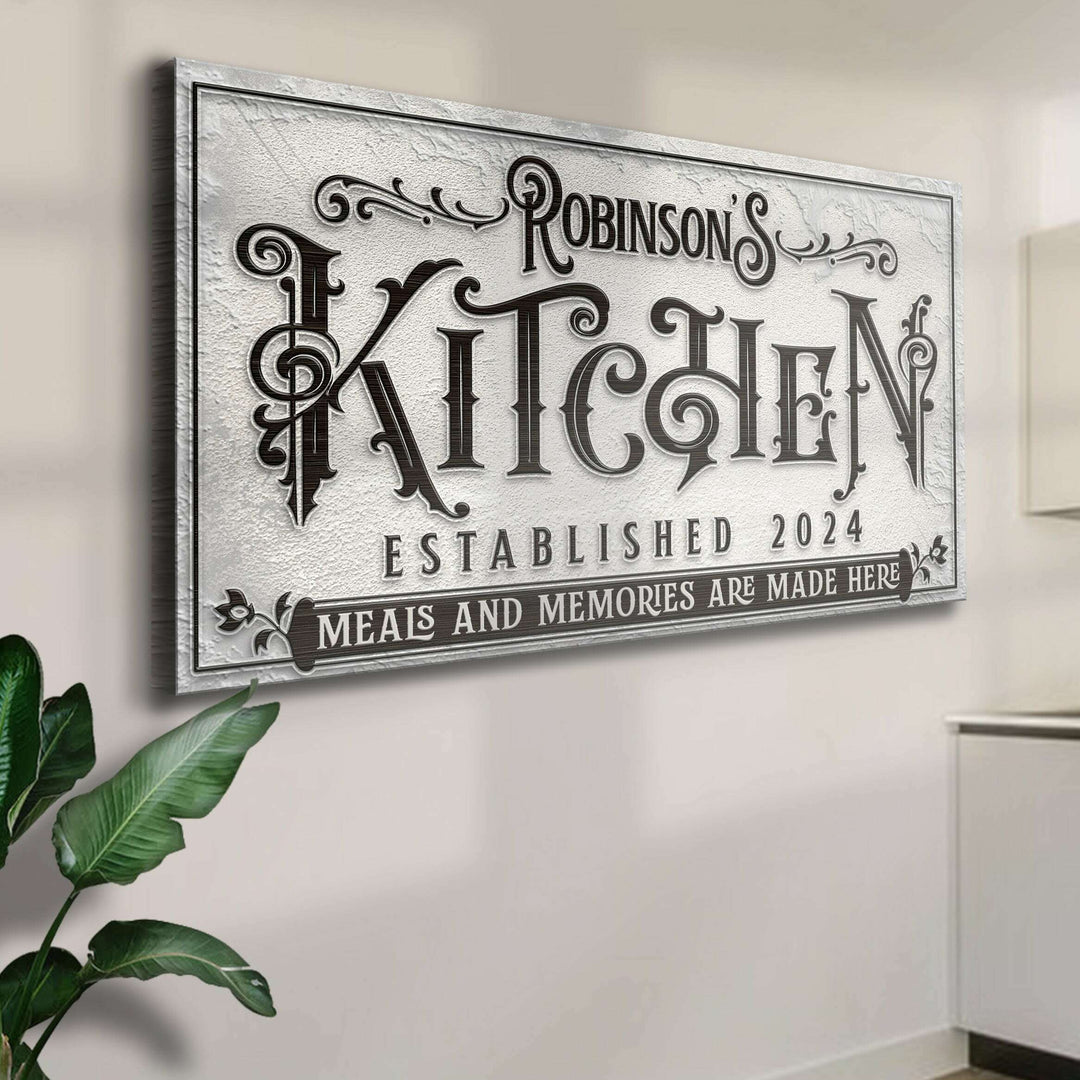 Kitchen Sign VI