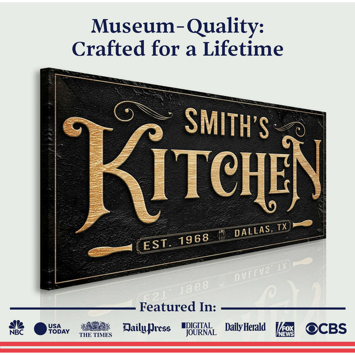 Kitchen Sign VIII