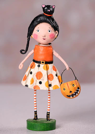 Kit Kat Halloween Figurine by Lori Mitchell *New for 2024*