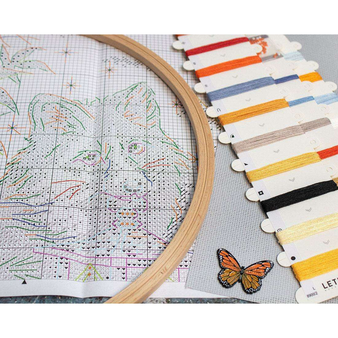 Kitsune L8900 Counted Cross Stitch Kit