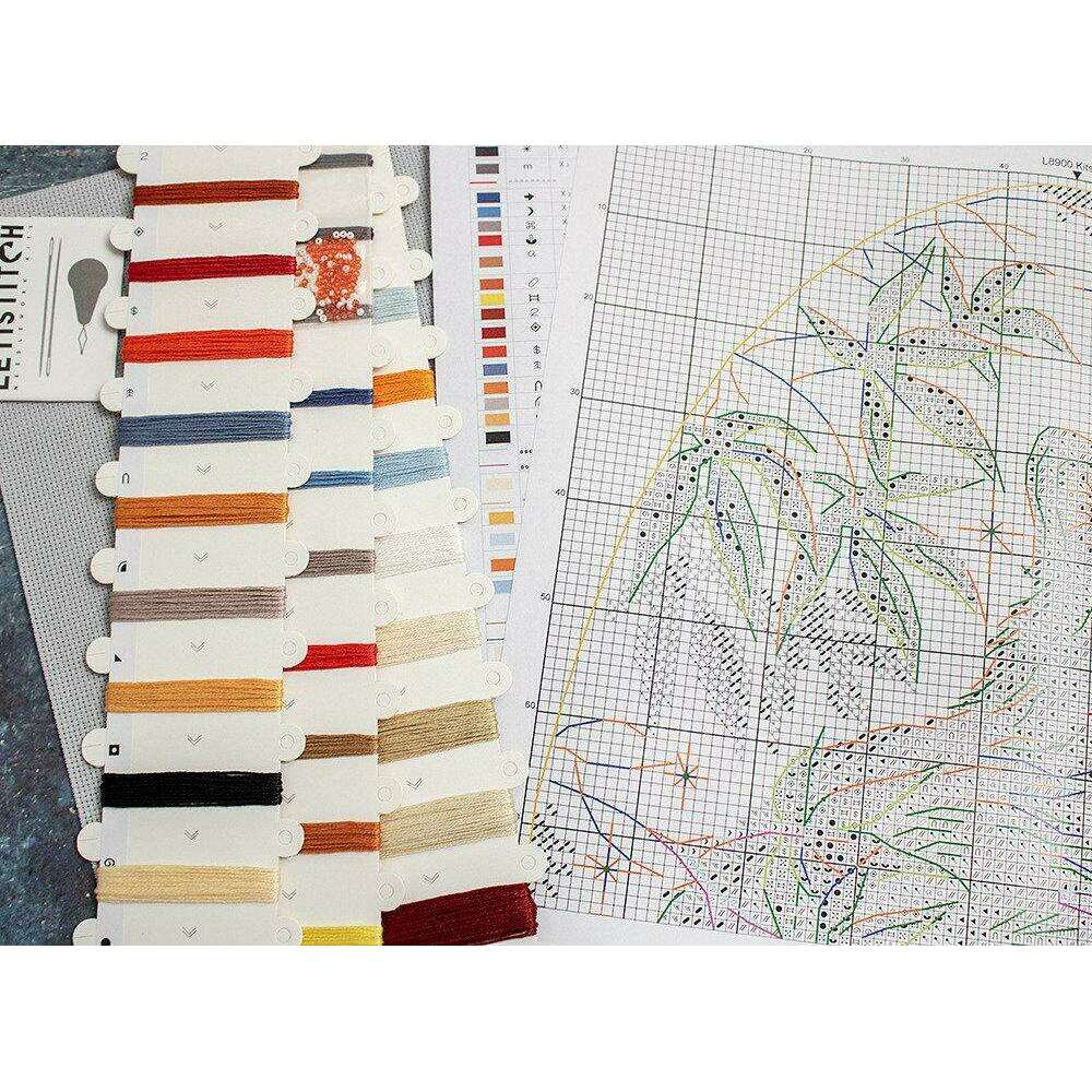 Kitsune L8900 Counted Cross Stitch Kit