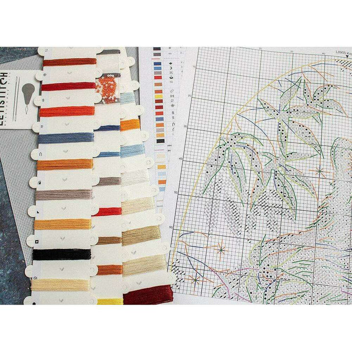 Kitsune L8900 Counted Cross Stitch Kit