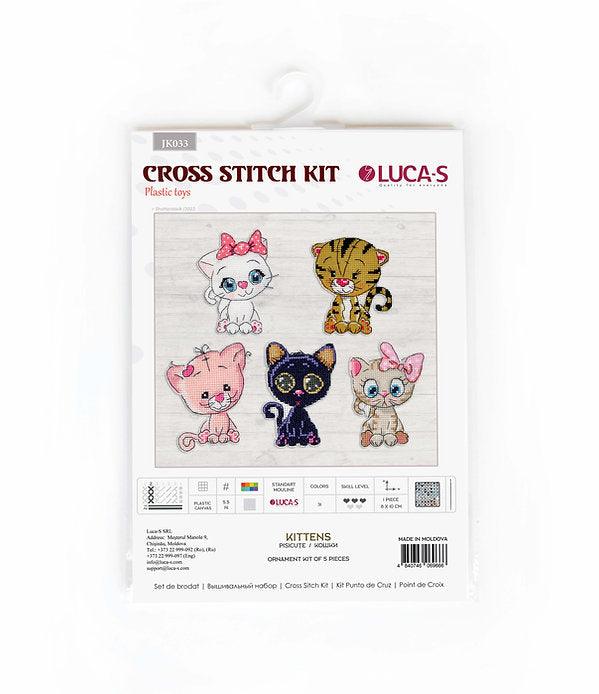 Kittens JK033L Counted Cross-Stitch Kit