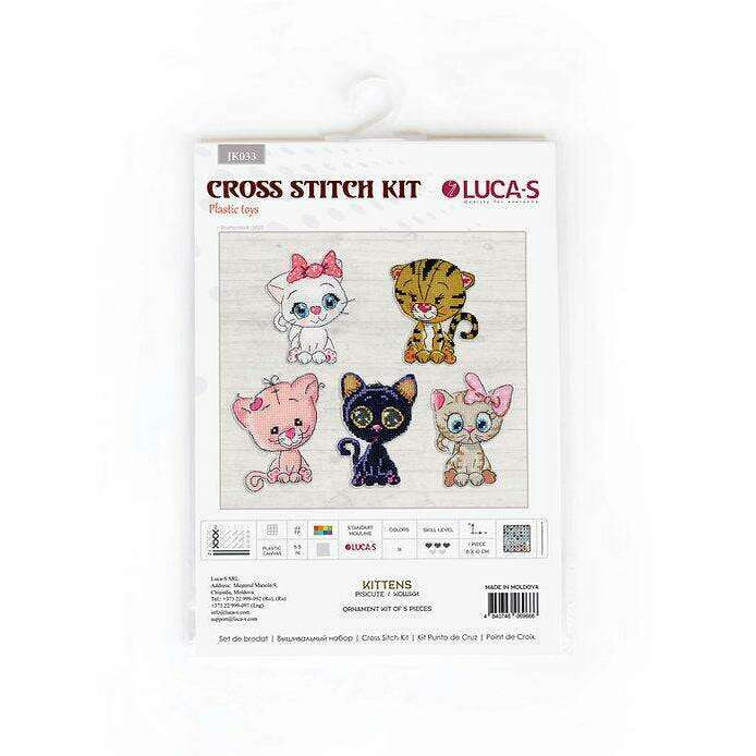 Kittens JK033L Counted Cross-Stitch Kit