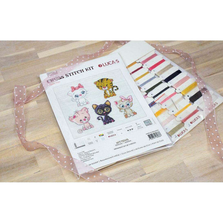 Kittens JK033L Counted Cross-Stitch Kit