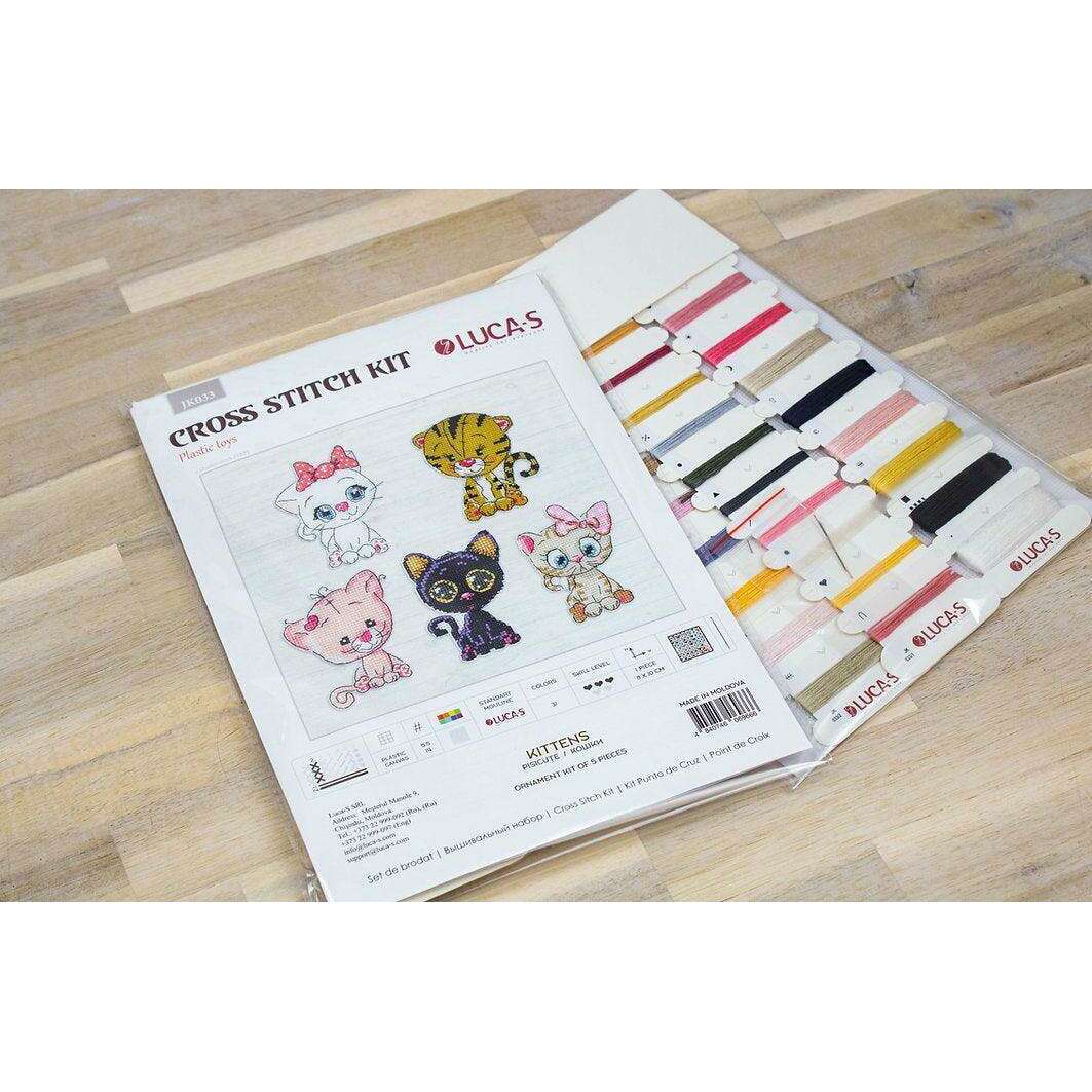 Kittens JK033L Counted Cross-Stitch Kit