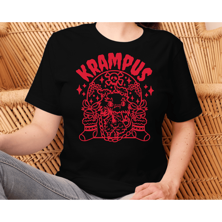 "Krampus" Spooky Holiday Tee - Unisex Shirt