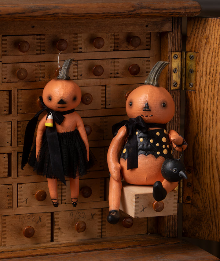 Tabitha Pumpkin Ornament by Bethany Lowe Designs, image 3