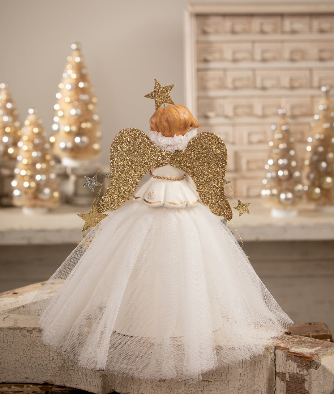 Wish Angel Treetopper by Bethany Lowe Designs, image 2