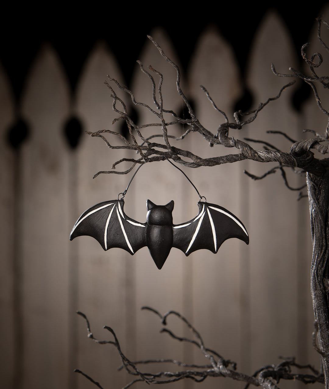 Batty Skeleton Ornament by Bethany Lowe Designs, image 3