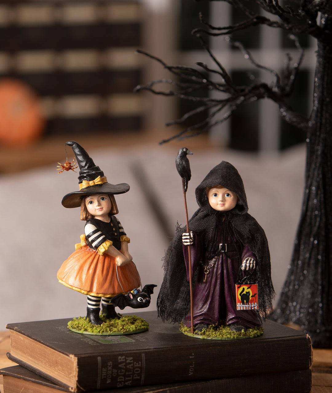 Emery Witch With Bat by Bethany Lowe Designs, image 4