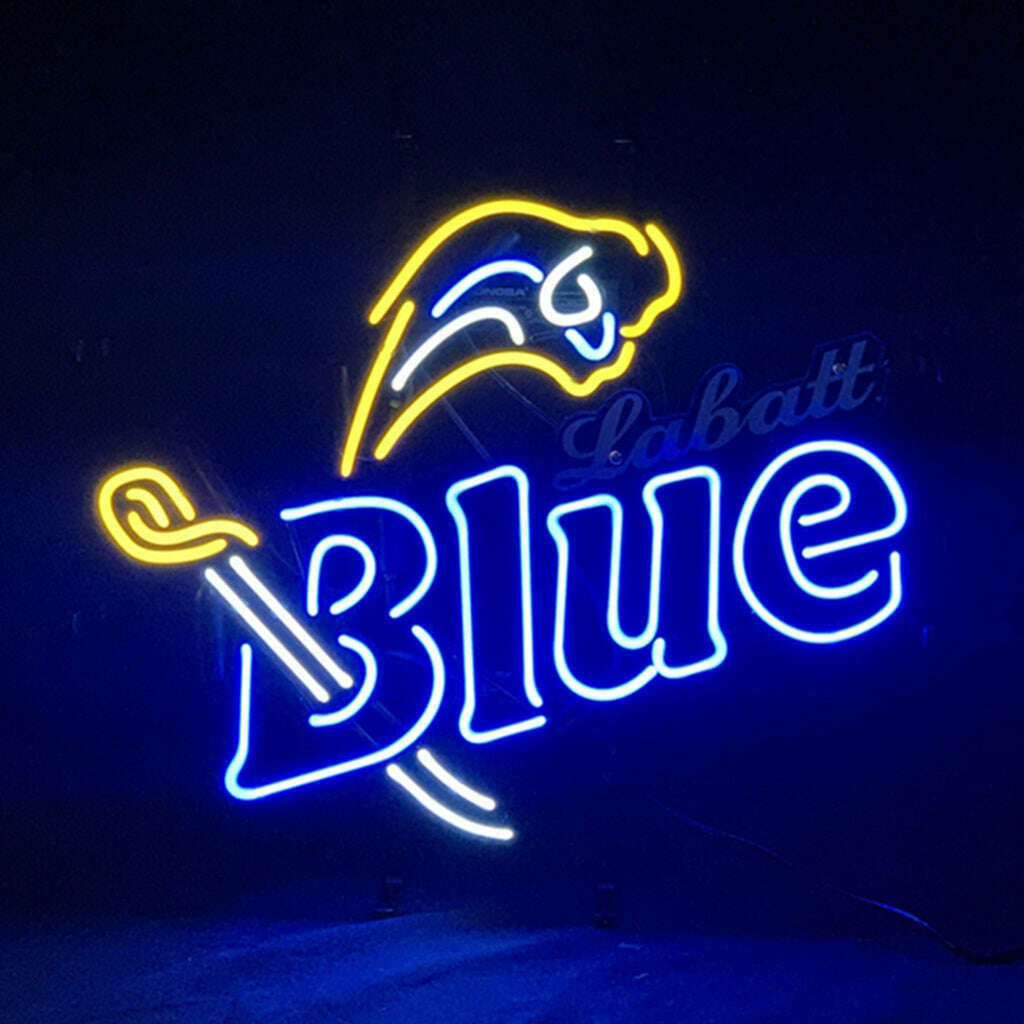 Labatt Blue Beer Rams Neon Signs