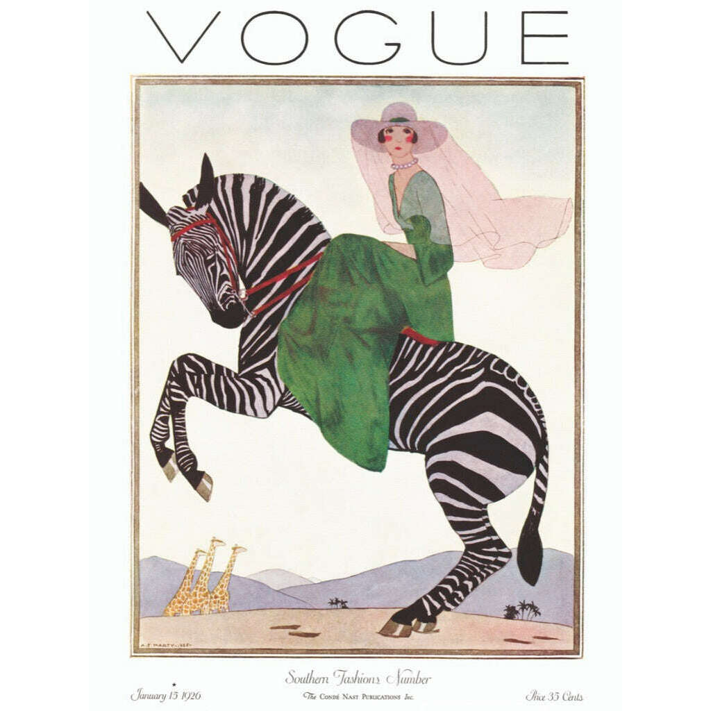 Lady on a Zebra Jigsaw Puzzle