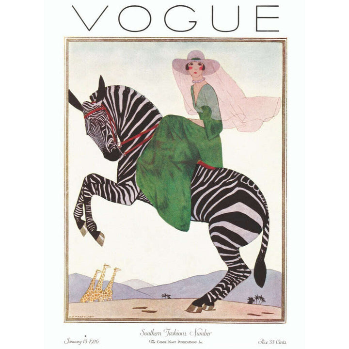 Lady on a Zebra Jigsaw Puzzle