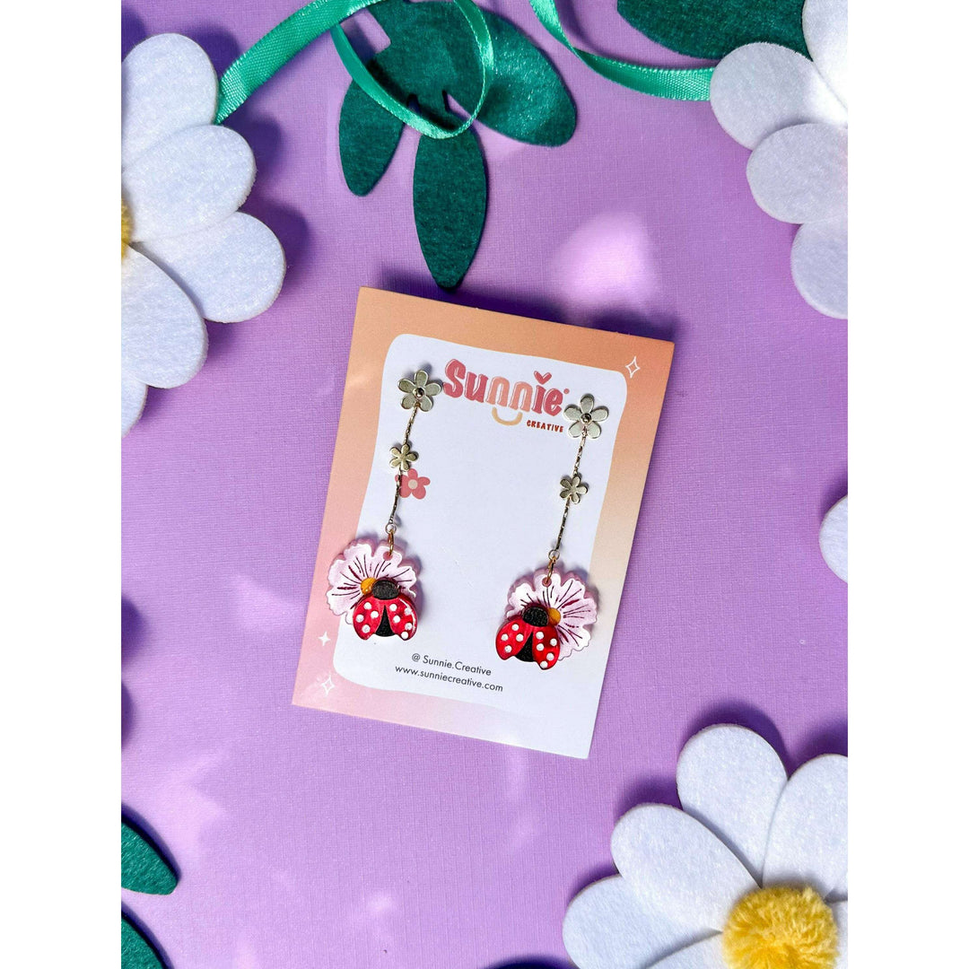 Ladybug Daisy Drops