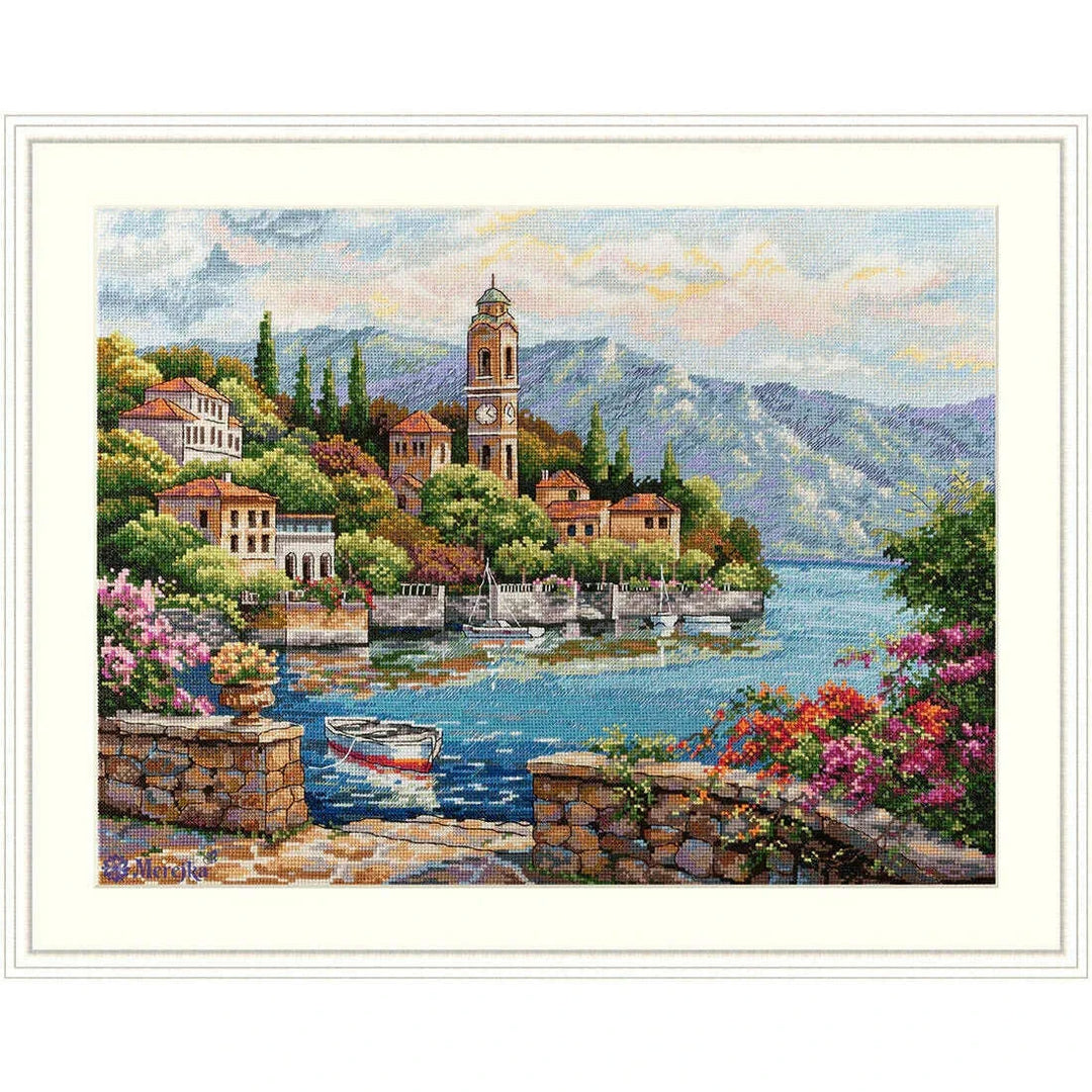 Lago di Como K-175 Counted Cross-Stitch Kit