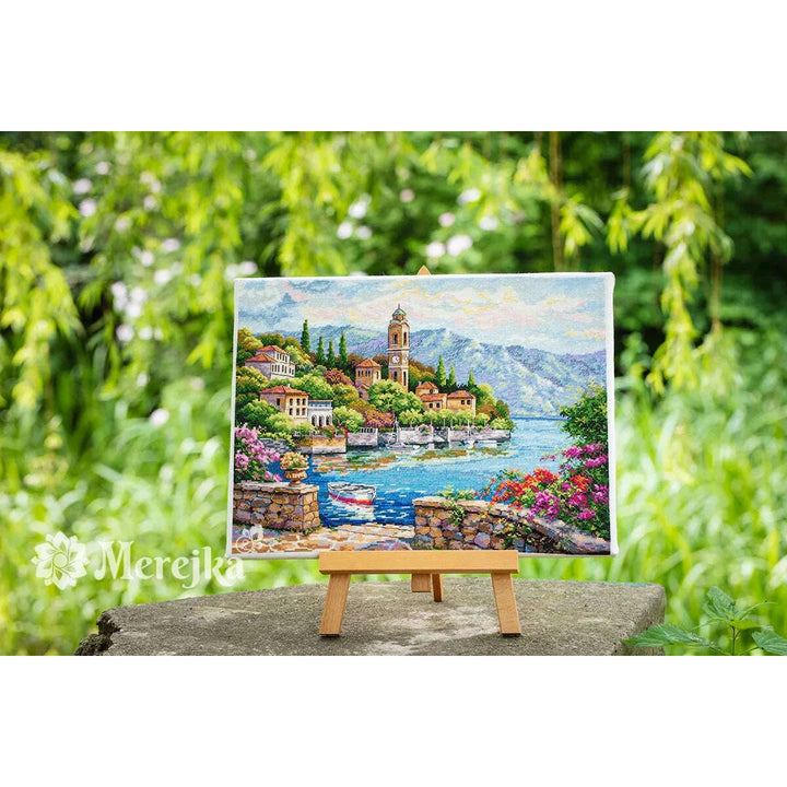 Lago di Como K-175 Counted Cross-Stitch Kit