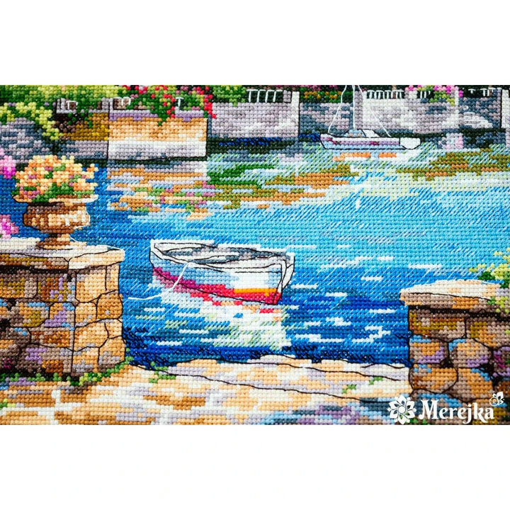 Lago di Como K-175 Counted Cross-Stitch Kit
