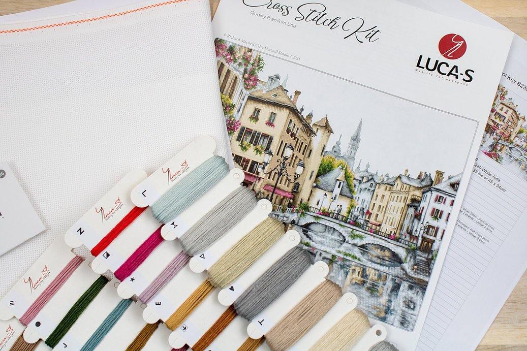 Lake Annecy B2384L Counted Cross-Stitch Kit