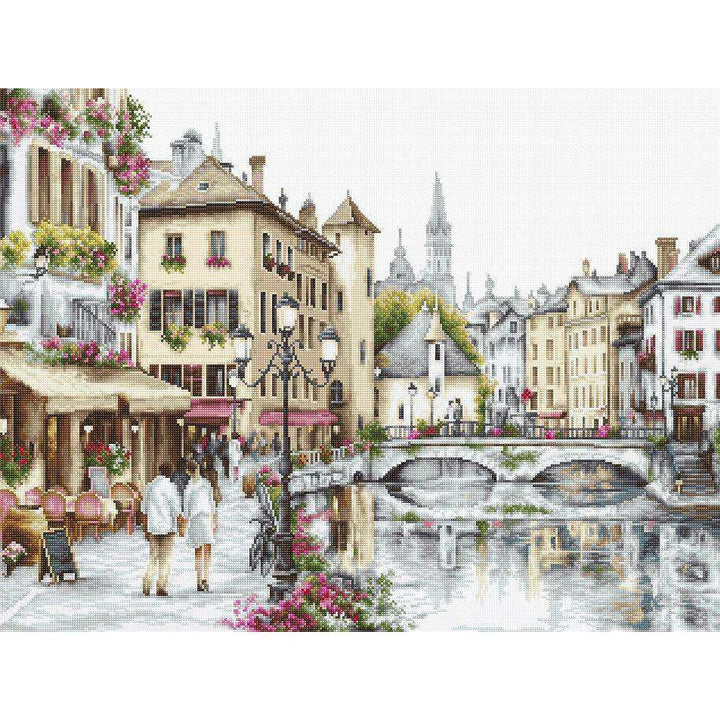 Lake Annecy B2384L Counted Cross-Stitch Kit