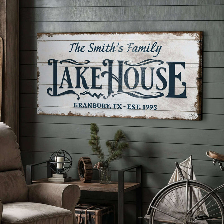 Lake House Sign VII
