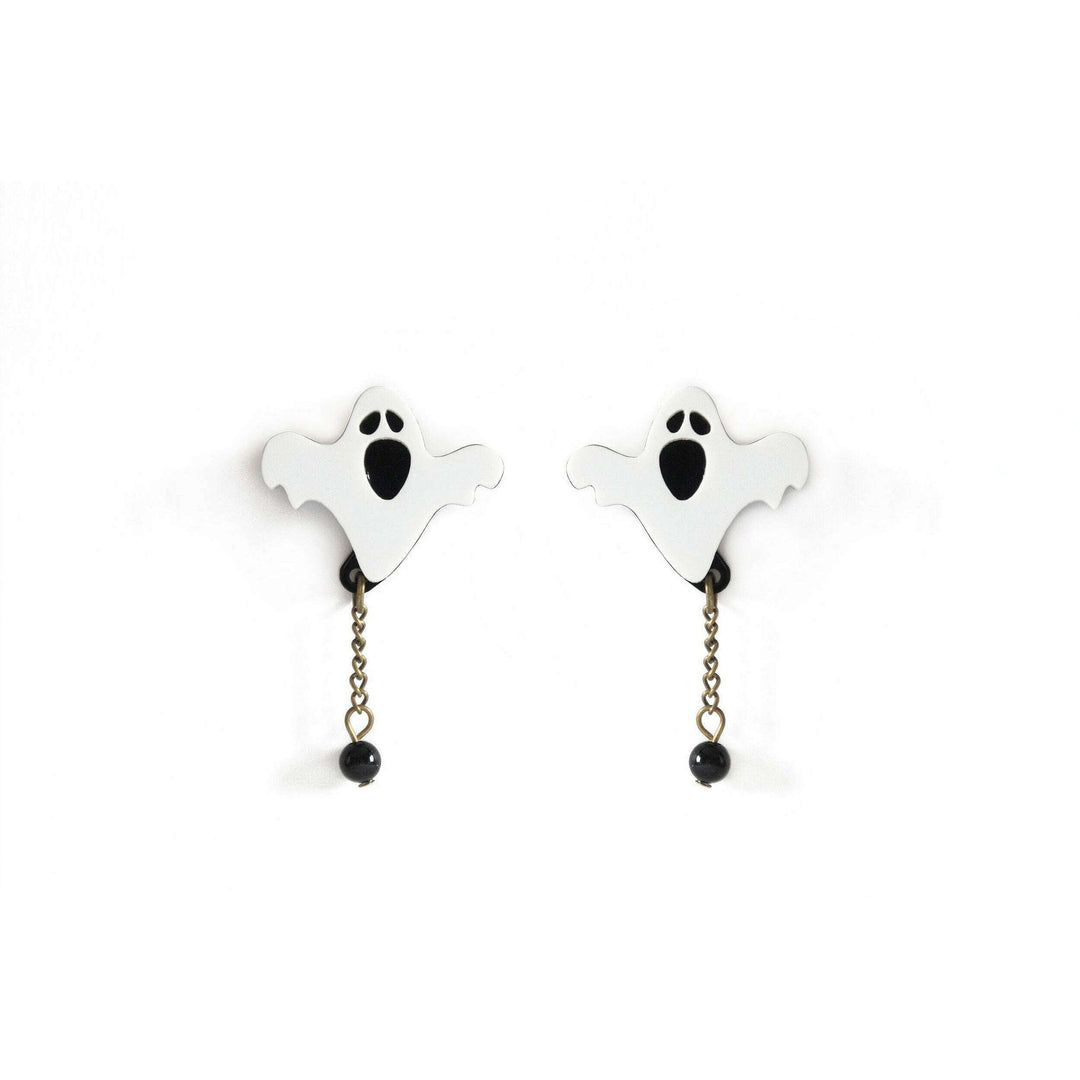 Boo Ghost Earrings by Laliblue
