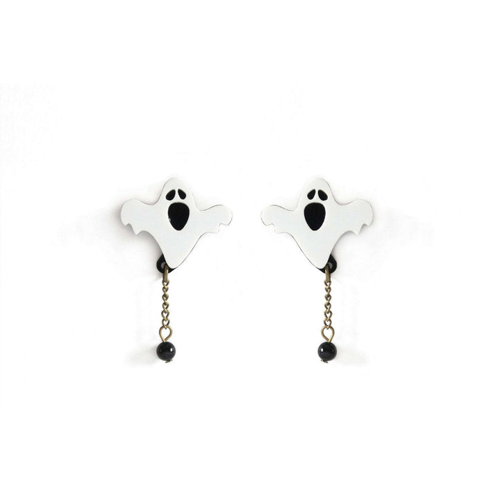 Boo Ghost Earrings by Laliblue