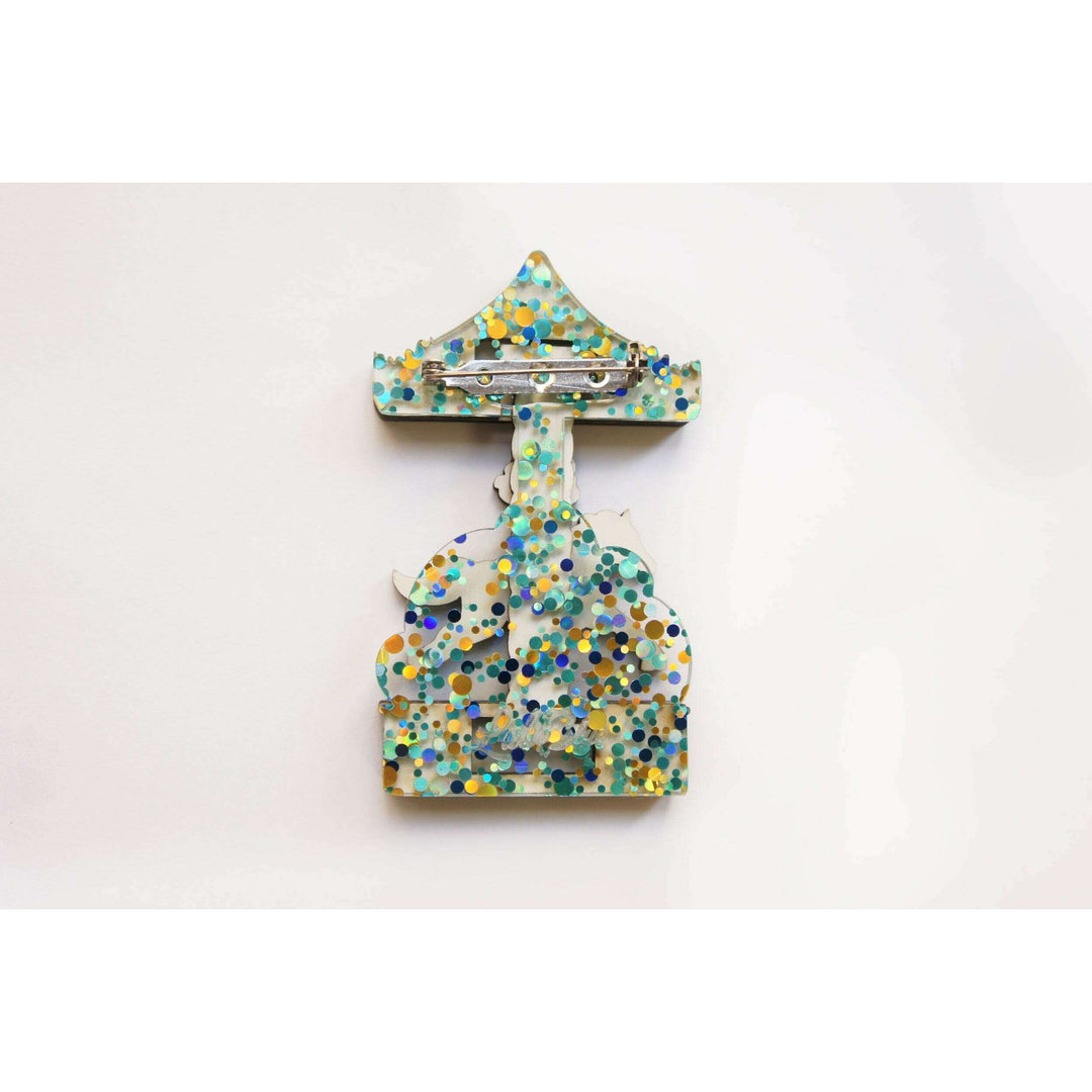 Carousel Brooch by Laliblue
