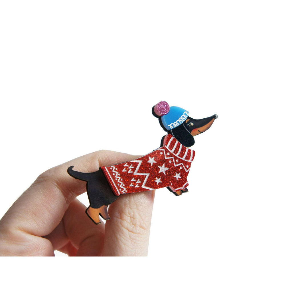 Dog Lover Brooch by Laliblue