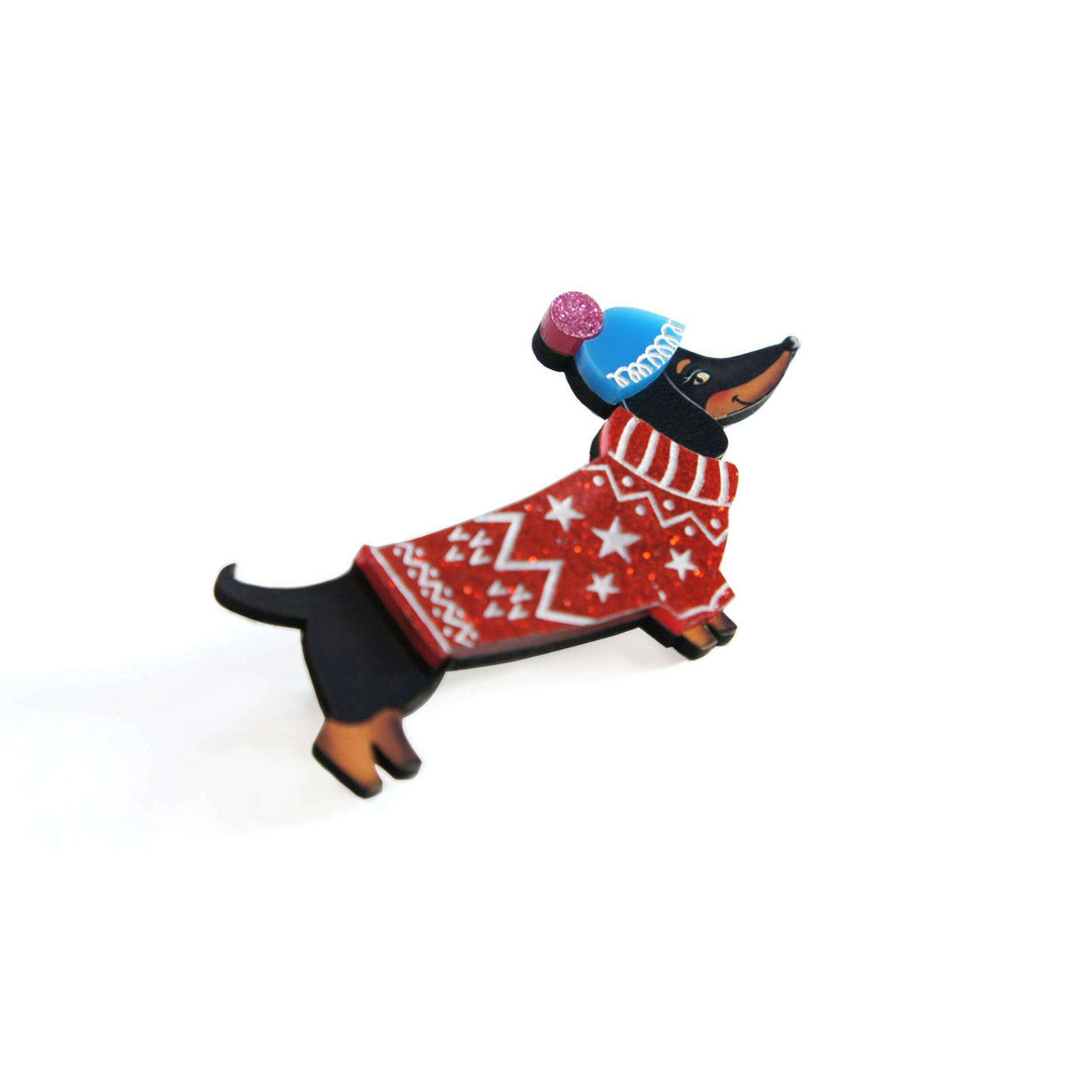 Dog Lover Brooch by Laliblue