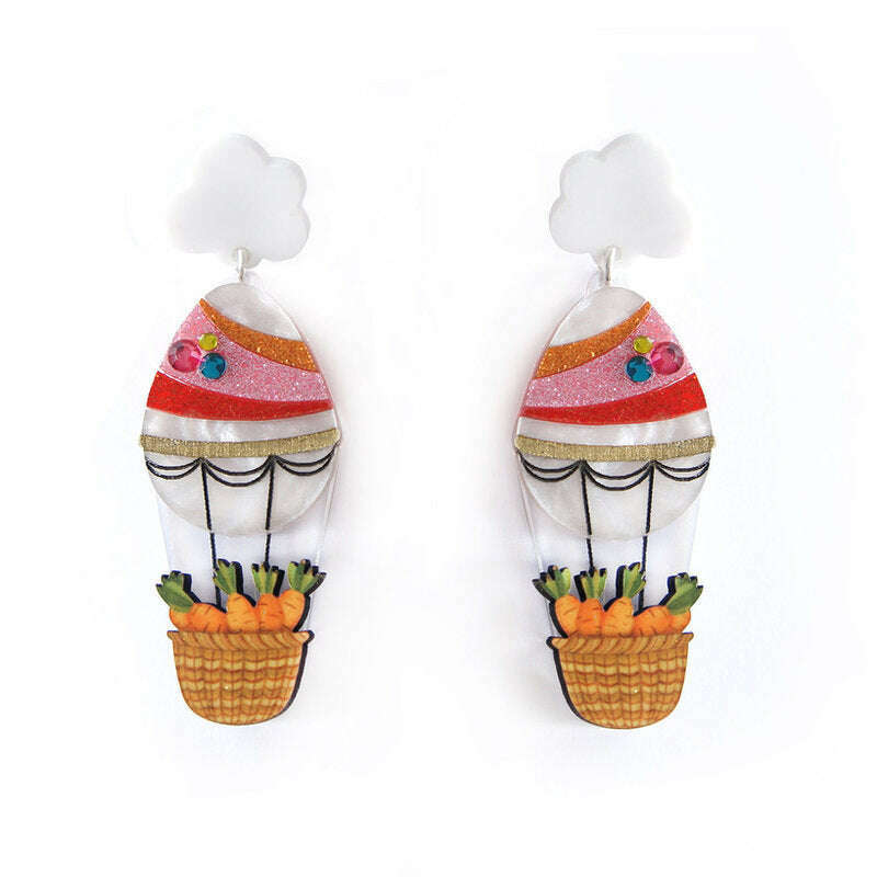 Easter Egg Balloon Earrings