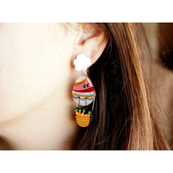 Easter Egg Balloon Earrings