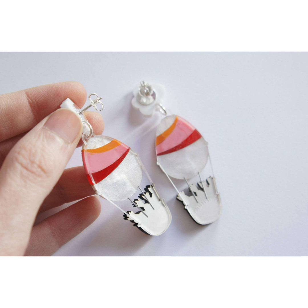 Easter Egg Balloon Earrings