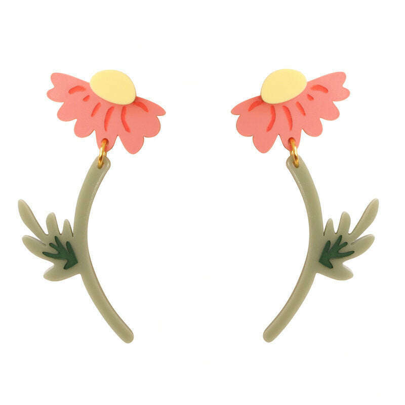 Flower Earrings by Laliblue