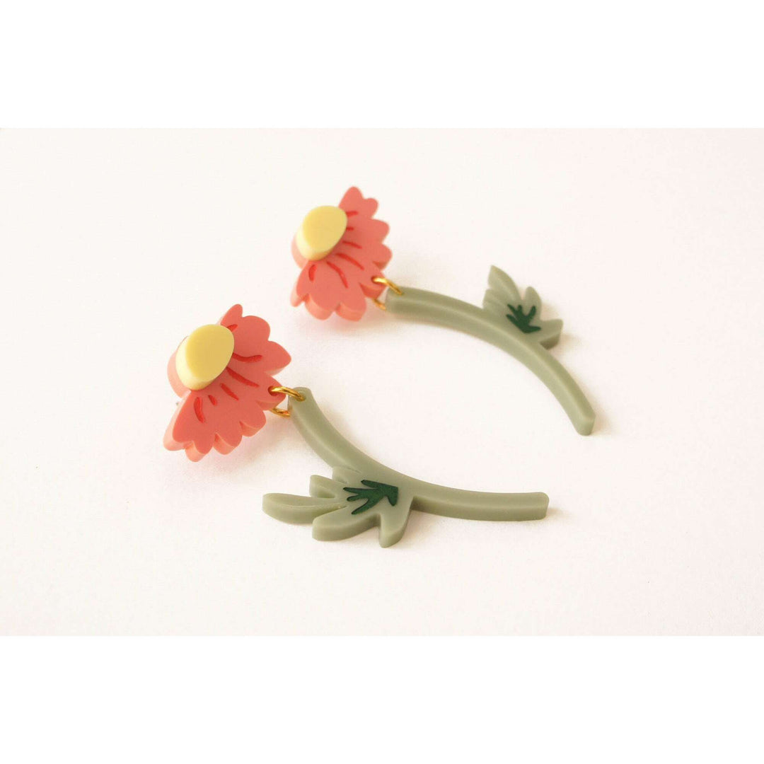 Flower Earrings by Laliblue