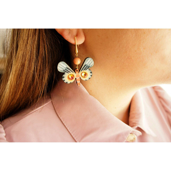 Multicolor Butterfly Earrings by Laliblue