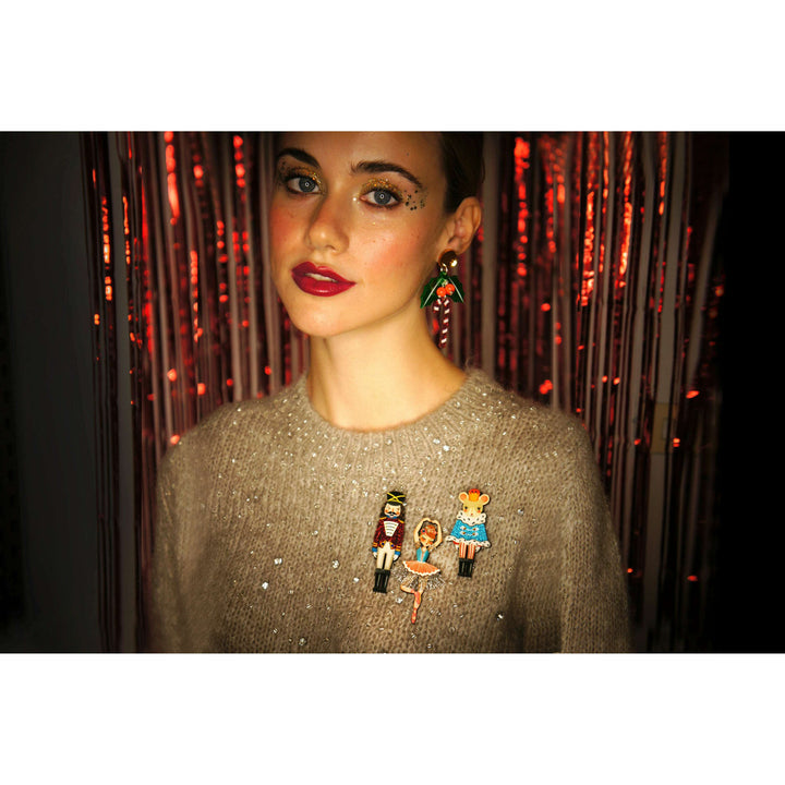 Nutcracker Ballerina Brooch by Laliblue