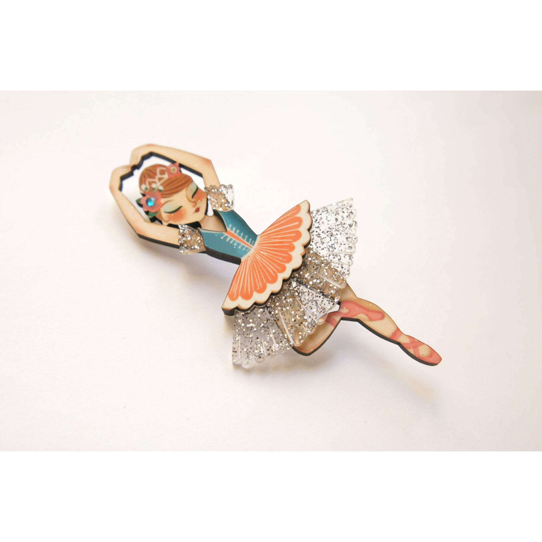 Nutcracker Ballerina Brooch by Laliblue