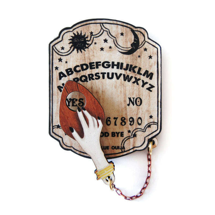 Ouija Board  Brooch by Laliblue