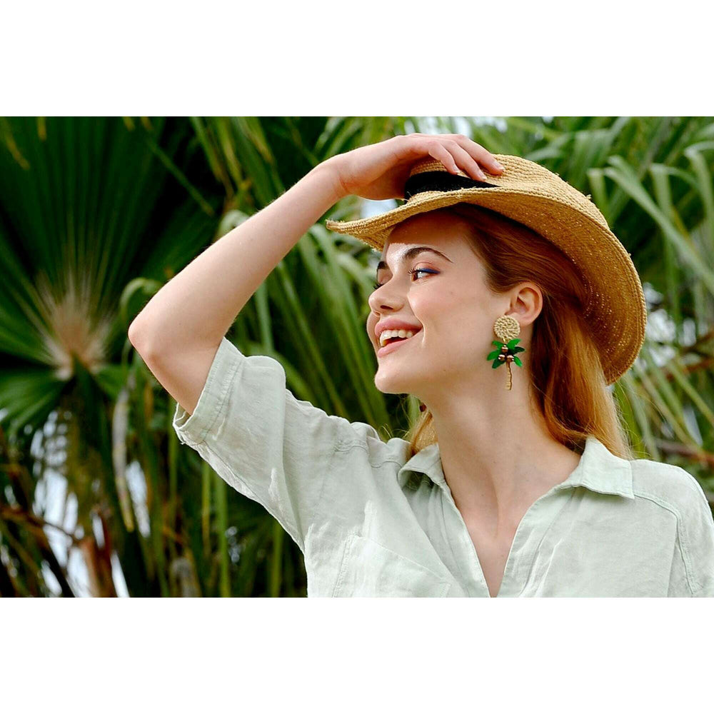 Palm Tree Earrings