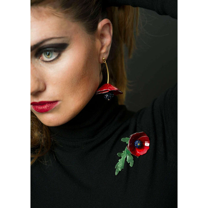 Poppy Brooch