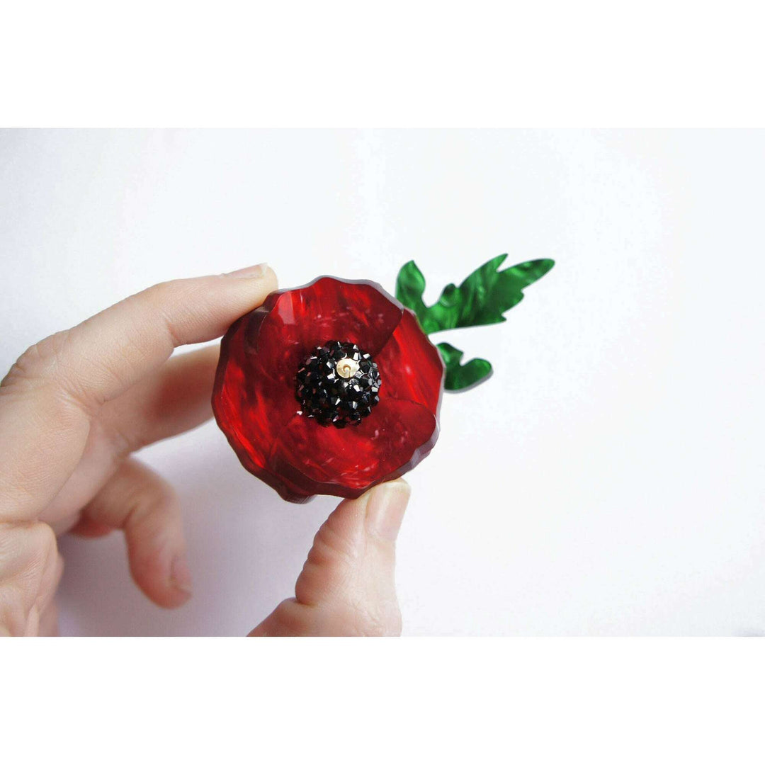 Poppy Brooch