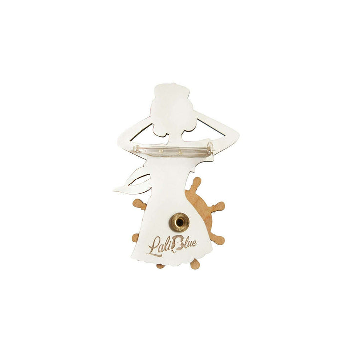 Sailor Pin Up Brooch by Laliblue
