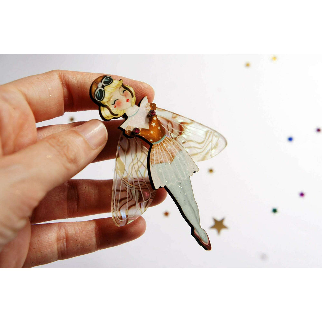 Set of 3 Butterfly Brooches by Laliblue