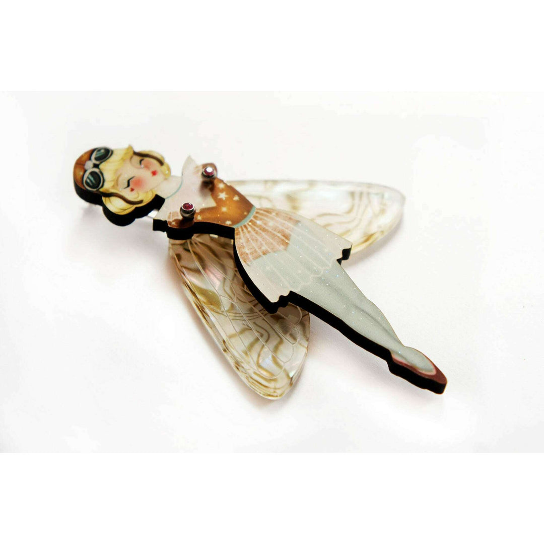 Set of 3 Butterfly Brooches by Laliblue