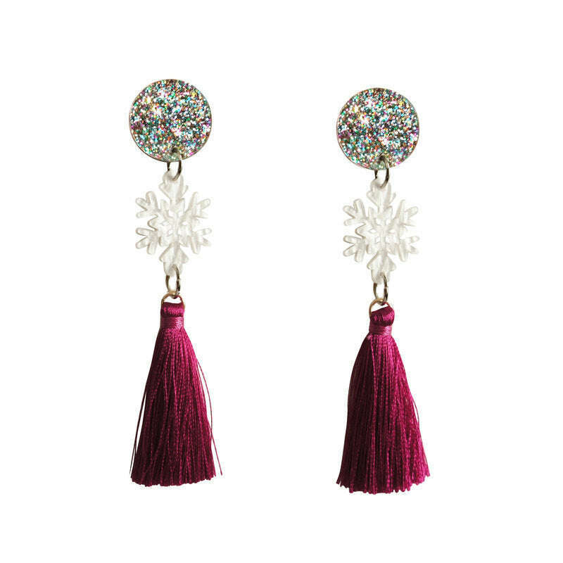 Snow Star Earrings