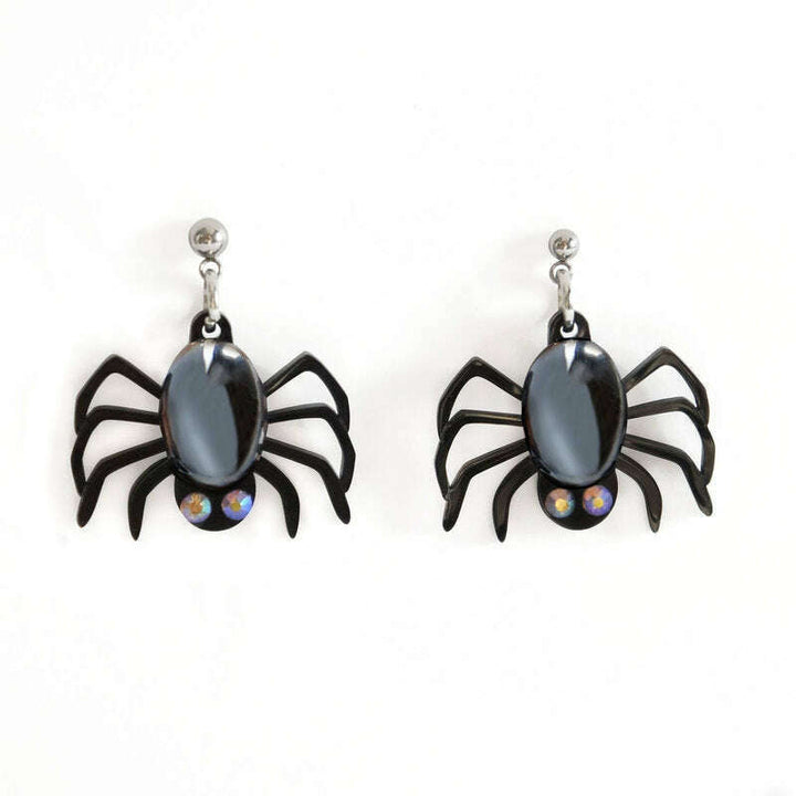 Spider Web Earrings by Laliblue