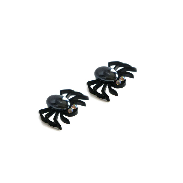 Spider Web Earrings by Laliblue