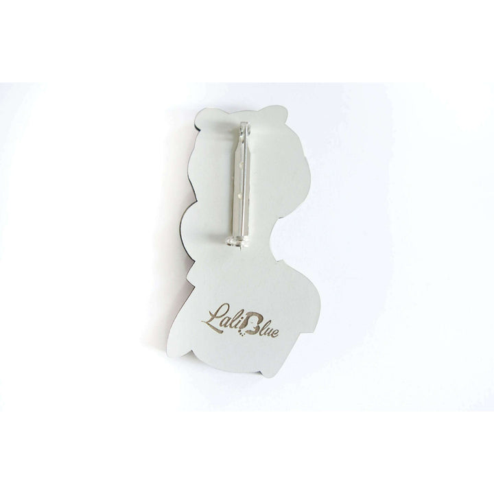 Vanity Lady Brooch by Laliblue